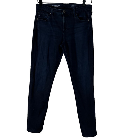 AG Adriano Goldschmied Womens The Legging Ankle Skinny Jeans Blue Stretch 28 - Picture 1 of 9